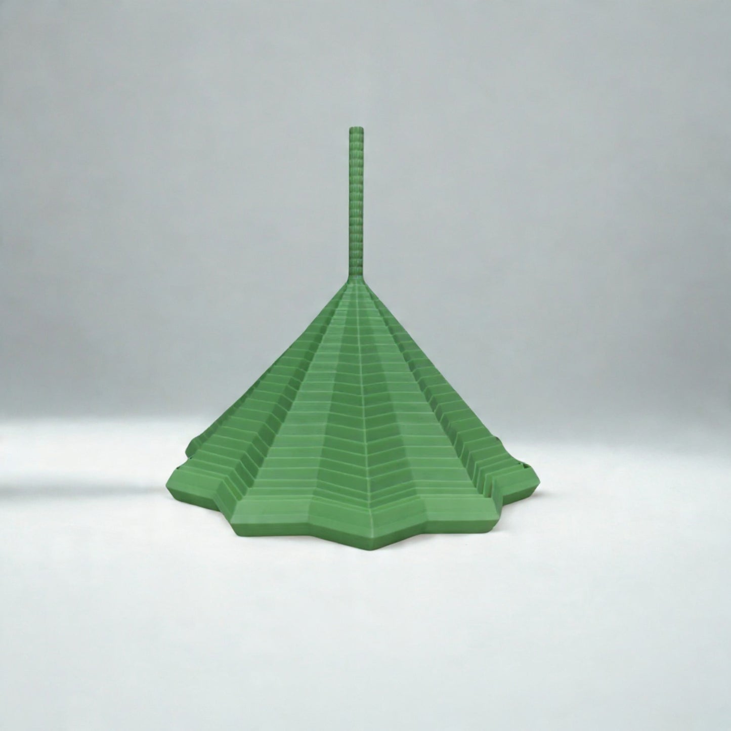 3D Printed Flexi Hex ASMR Oddly Satisfying Fidget green color