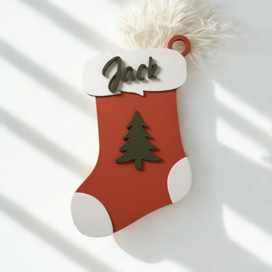 Customized Socks Ornament 4