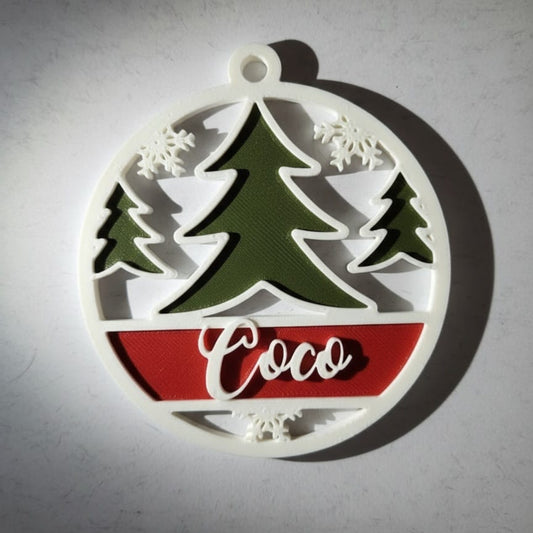 Personalized Christmas Ornament 2