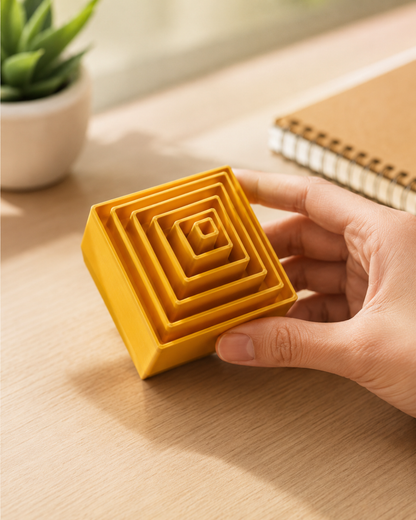 3D Printed Expanding Fidget Cube