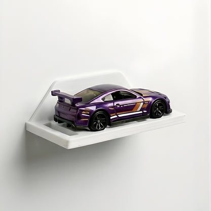 Hot Wheels Wall-Mount 3D Printed Display Stand - 1:64 Scale