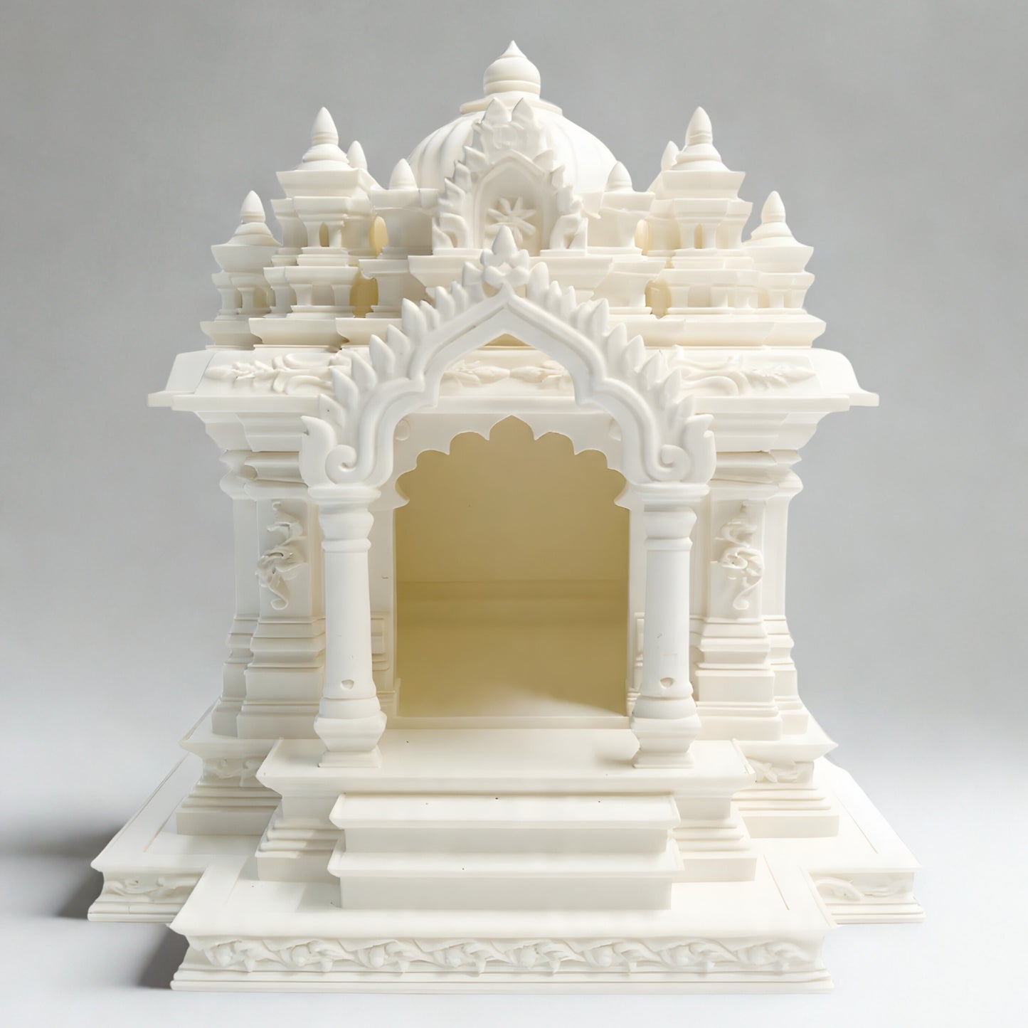 Shantam Griha Mandir - Elegant 3D Printed Home Temple
