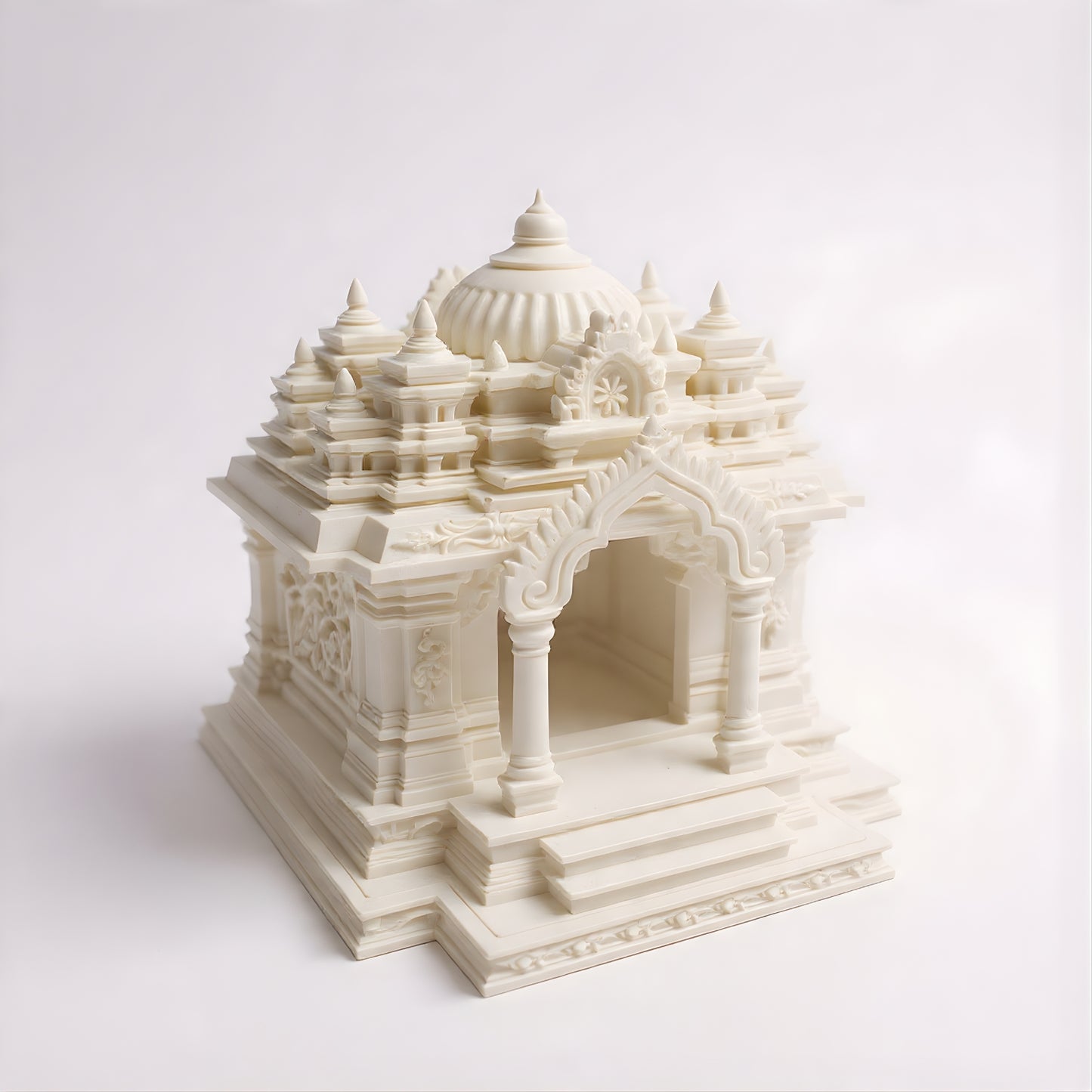 Shantam Griha Mandir - Elegant 3D Printed Home Temple