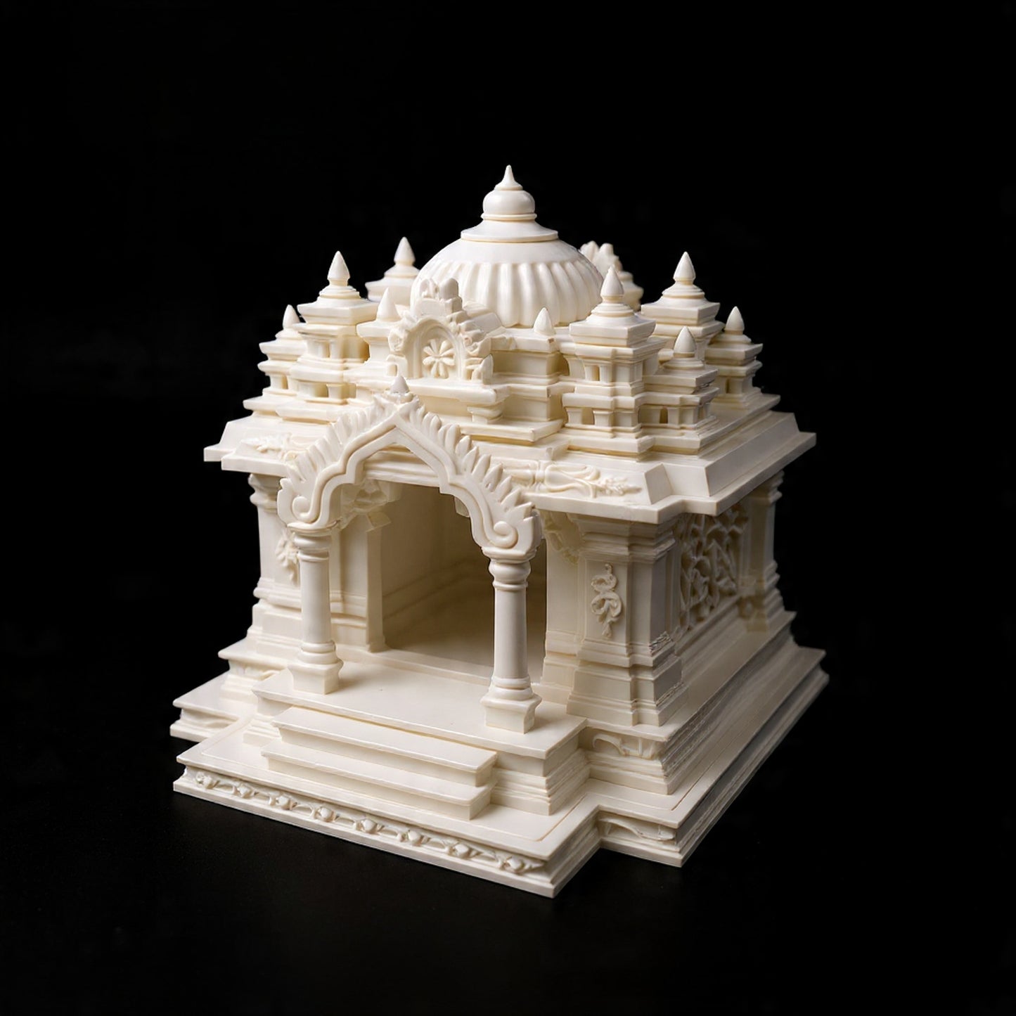Shantam Griha Mandir - Elegant 3D Printed Home Temple