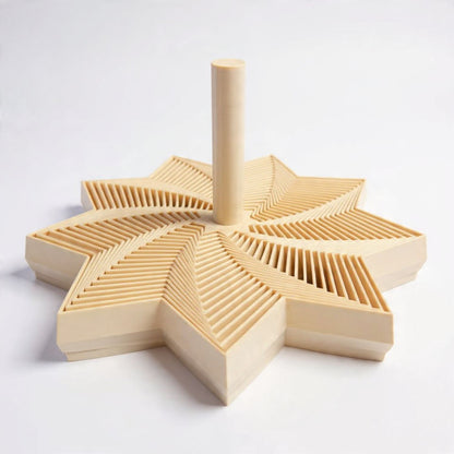 3D Printed Solid XXL 10-Point Star ASMR Sensory Fidget