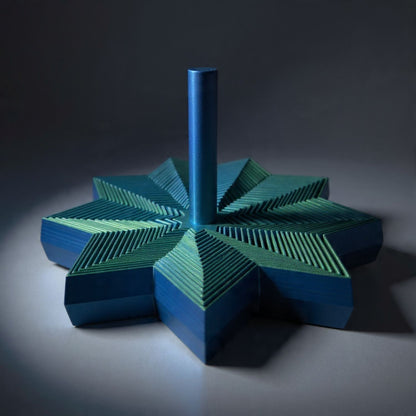 3D Printed Silk XXL 10-Point Star ASMR Sensory Fidget