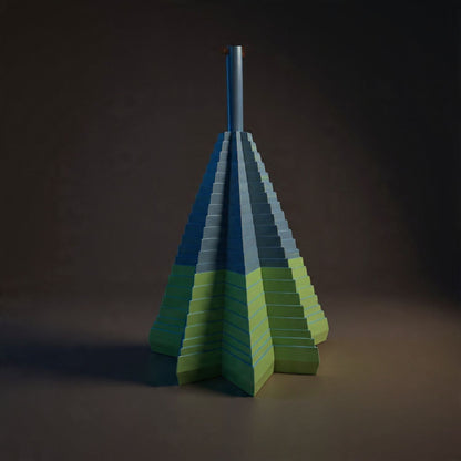 3D Printed Silk XXL 10-Point Star ASMR Sensory Fidget