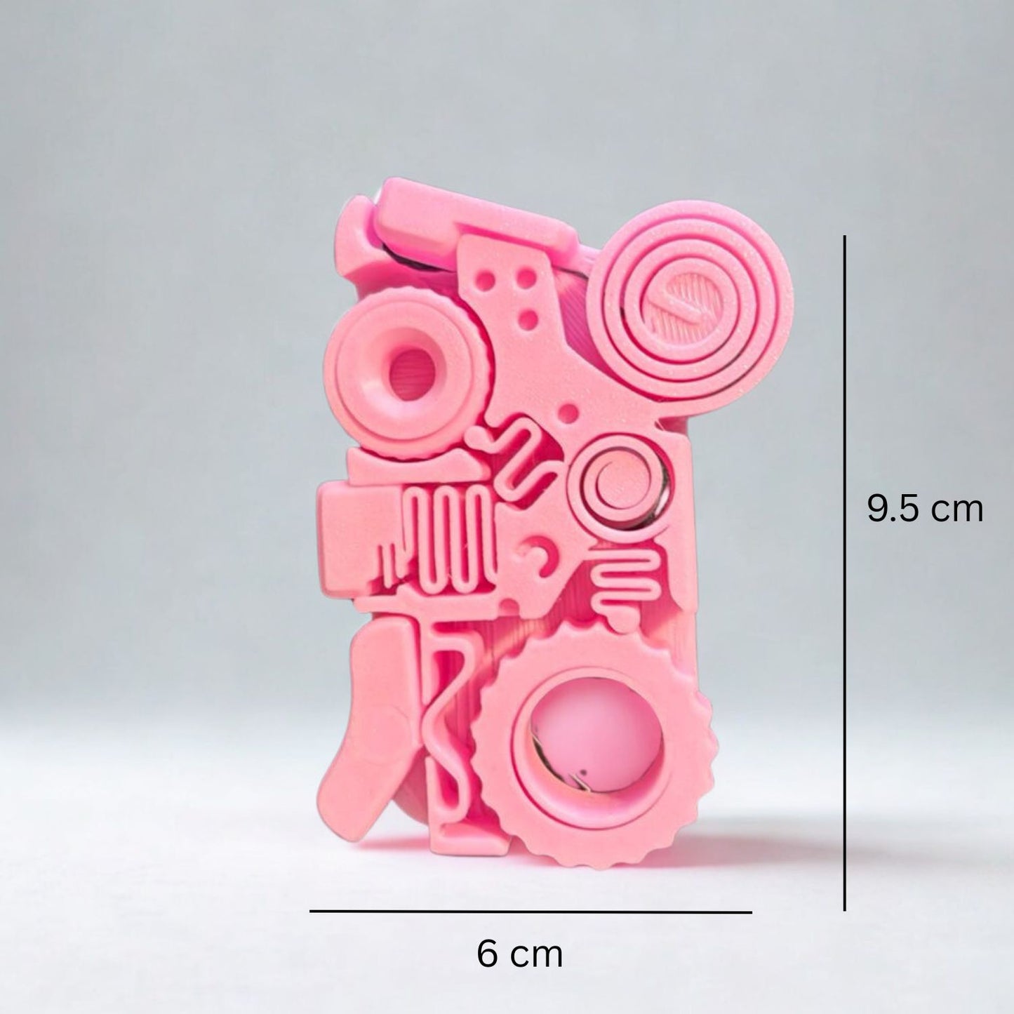 3D Printed 7 in 1 Pocket Friendly Fidget Toy