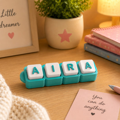 3D Printed Personalized Name Clicker