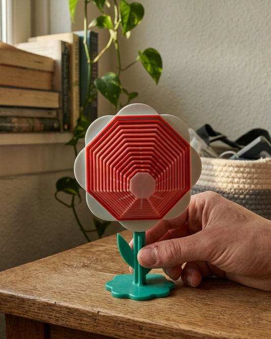 3D Printed  Flower Fidget