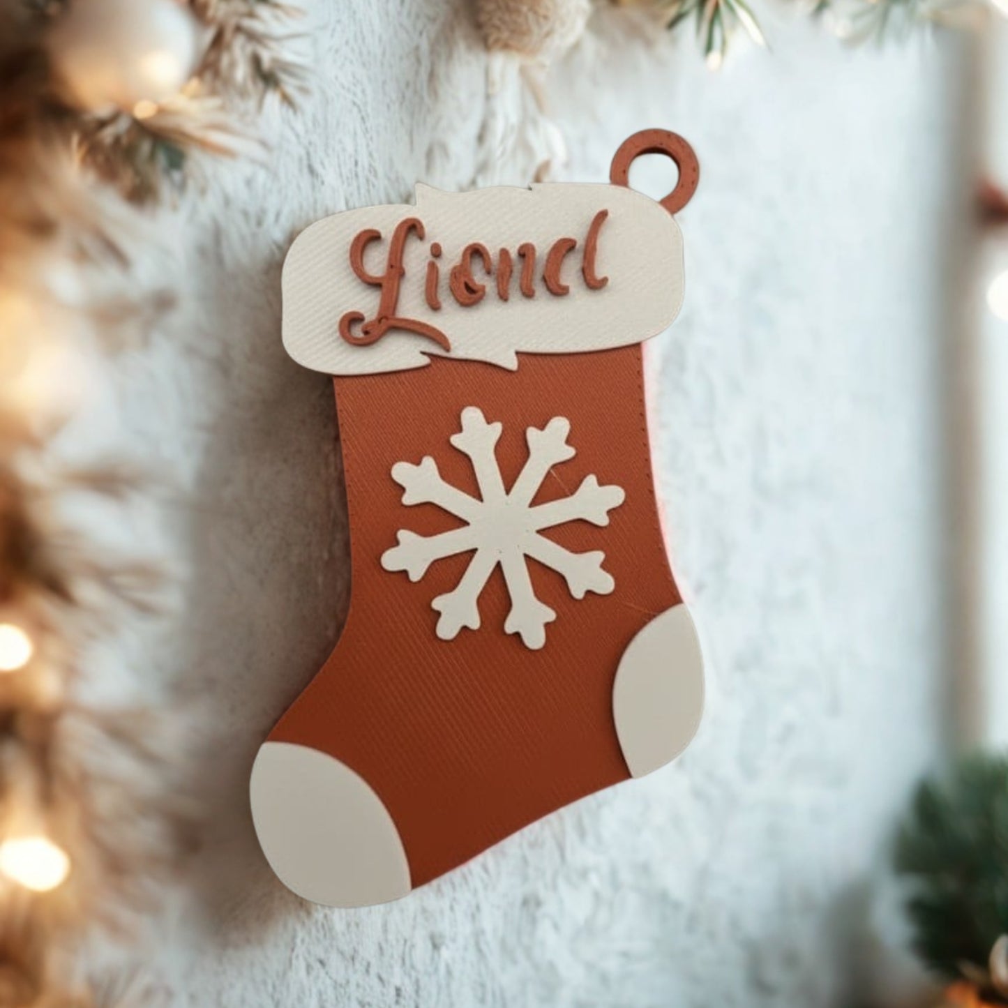 Customized Socks Ornament