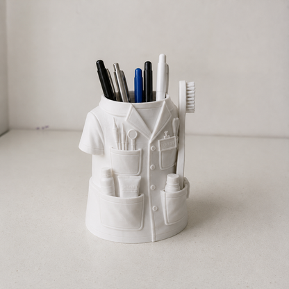 Dentist Pen Stand Holder | 3D Printed Desk Organizer for Dentists