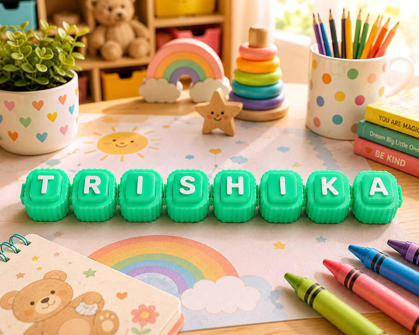 Articulated Personalized Flexi Name Clicker