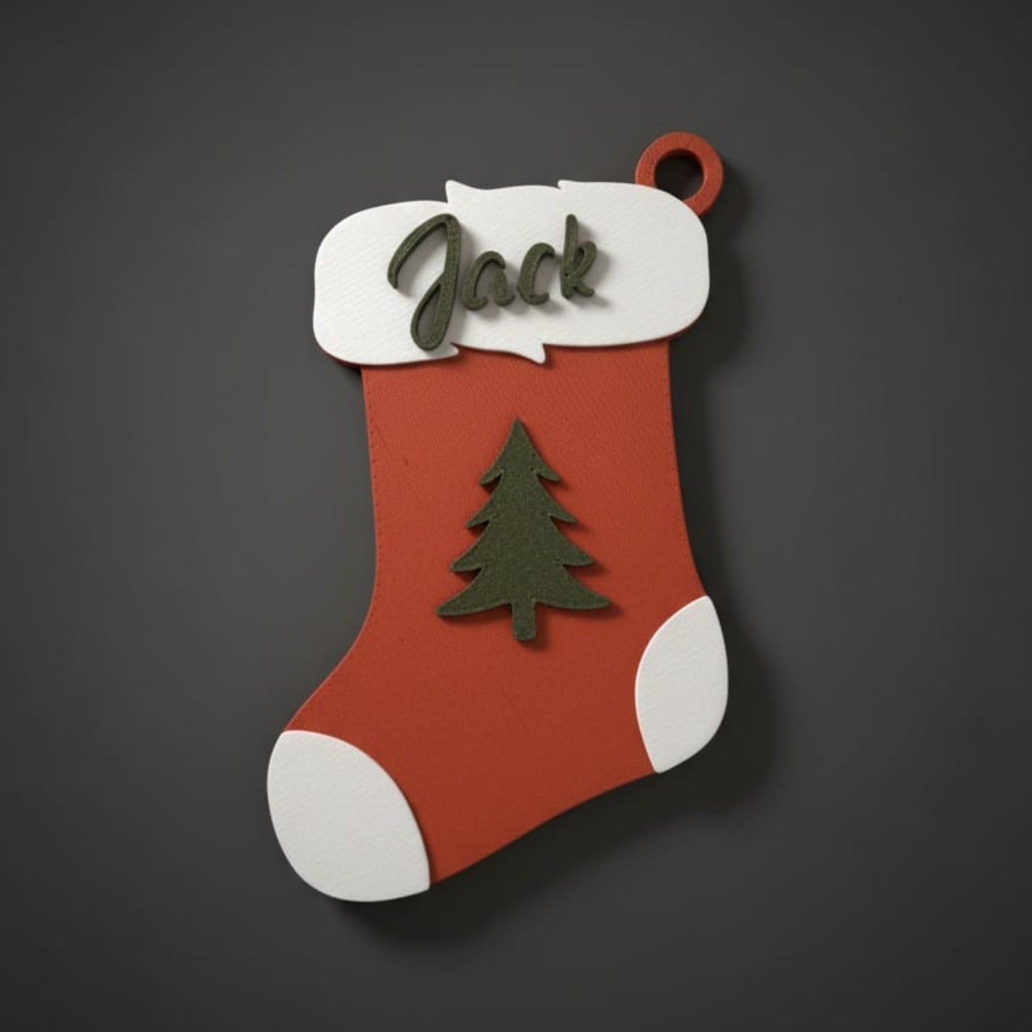 Customized Socks Ornament 1