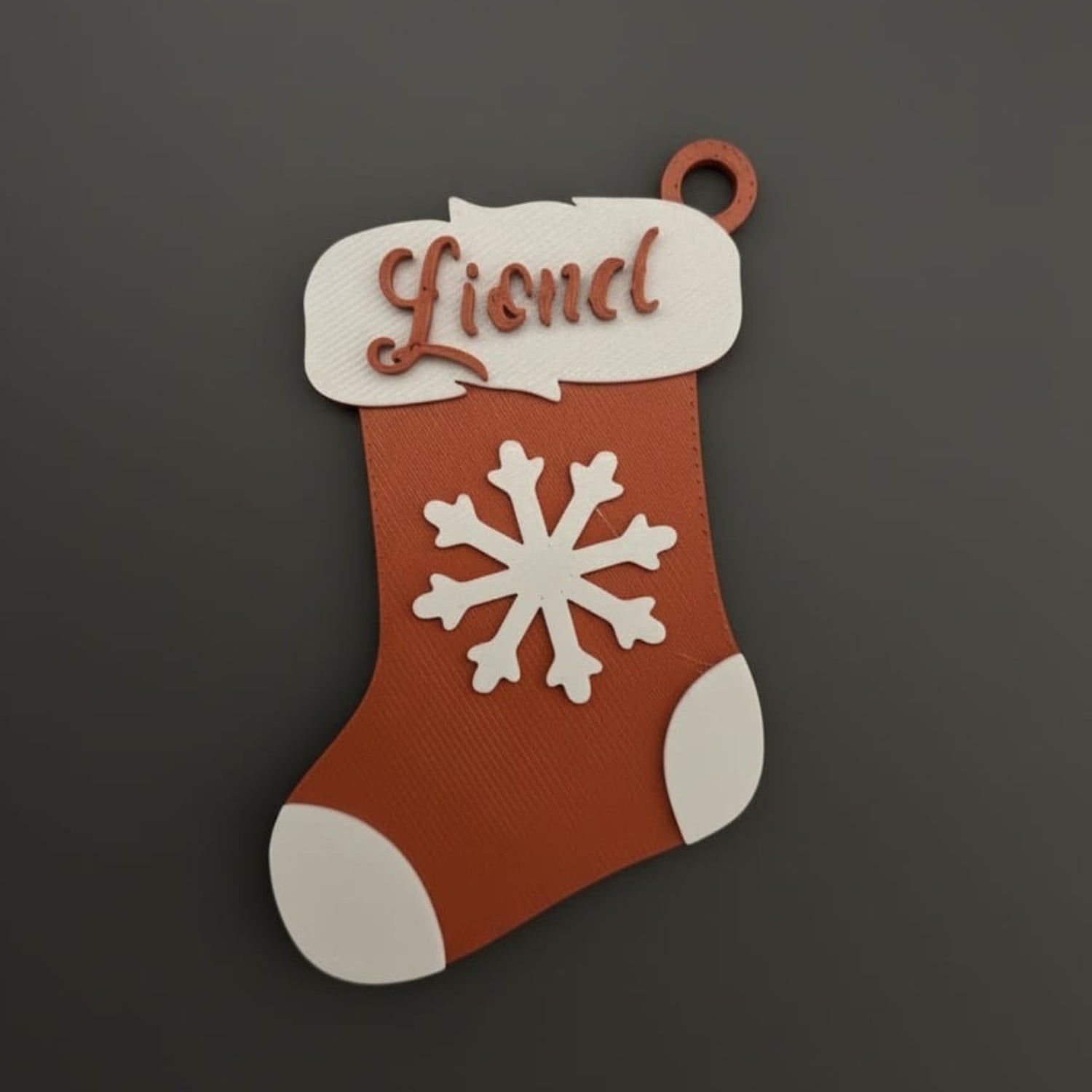 Customized Socks Ornament 2