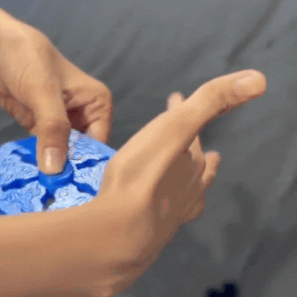 3D Printed Hexa Spin Fidget Stress Relief Toy