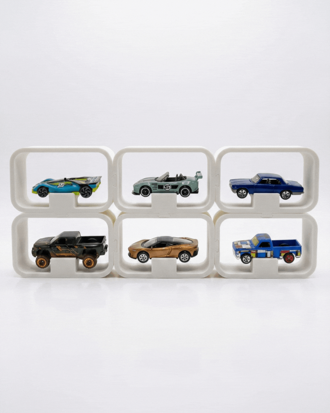  Scale Die-Cast Car Organizer