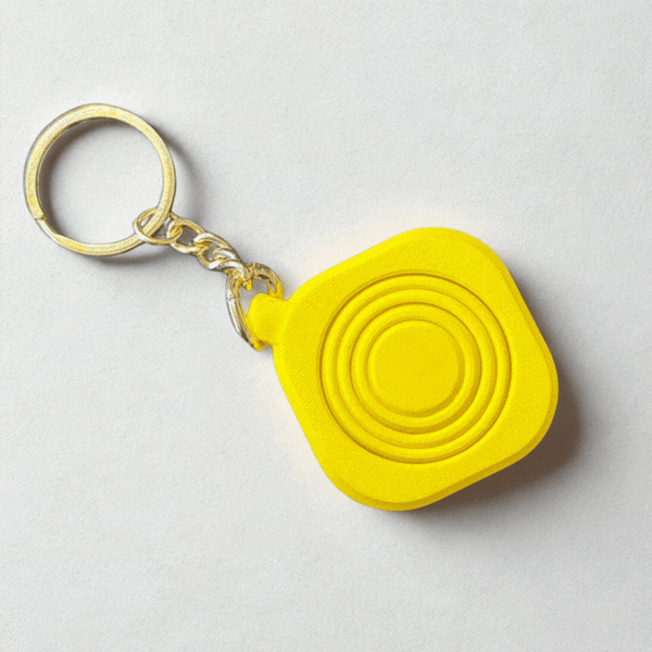 3d Printed Pocket Size Fidget Keychain