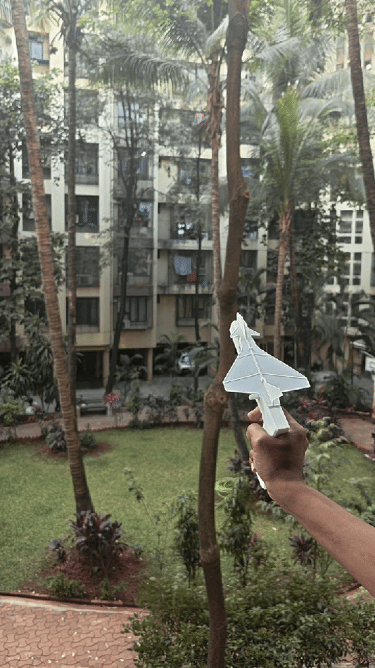 3D Printed Launcher and Glider Toy (2 Gliders)